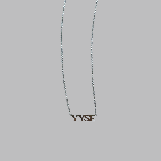 SILVER YYSE NECKLACE